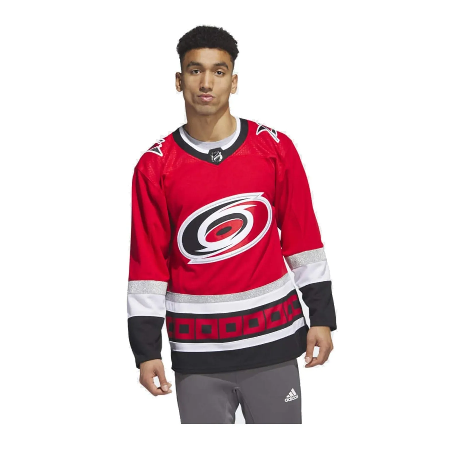 Adidas PrimeGreen Senior Jersey - Carolina Hurricanes Third