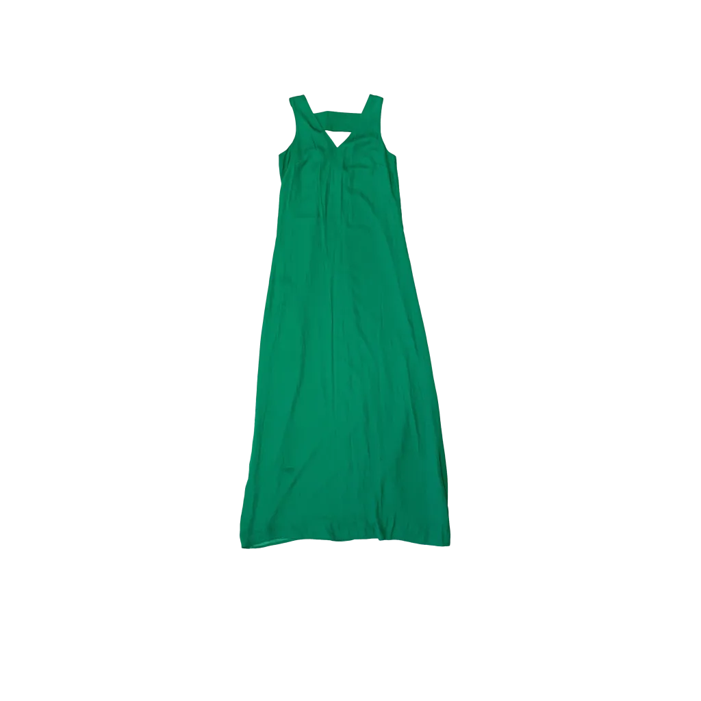 Armani Exchange Maxi Dress Jade Green XS