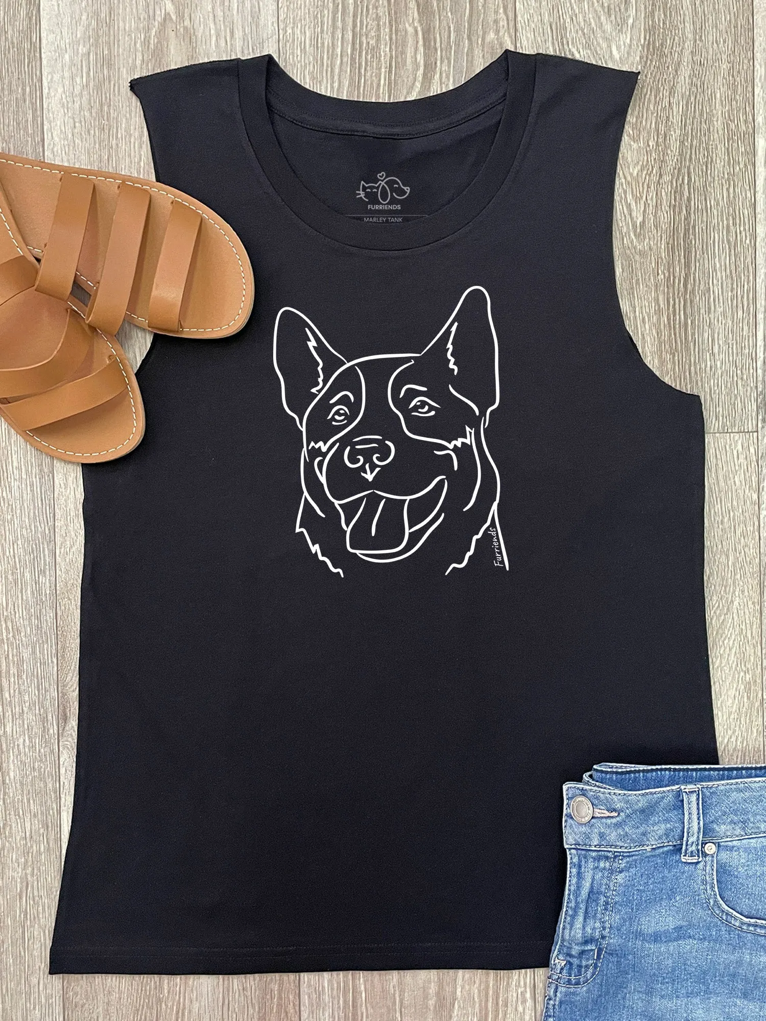 Australian Cattle Dog Marley Tank