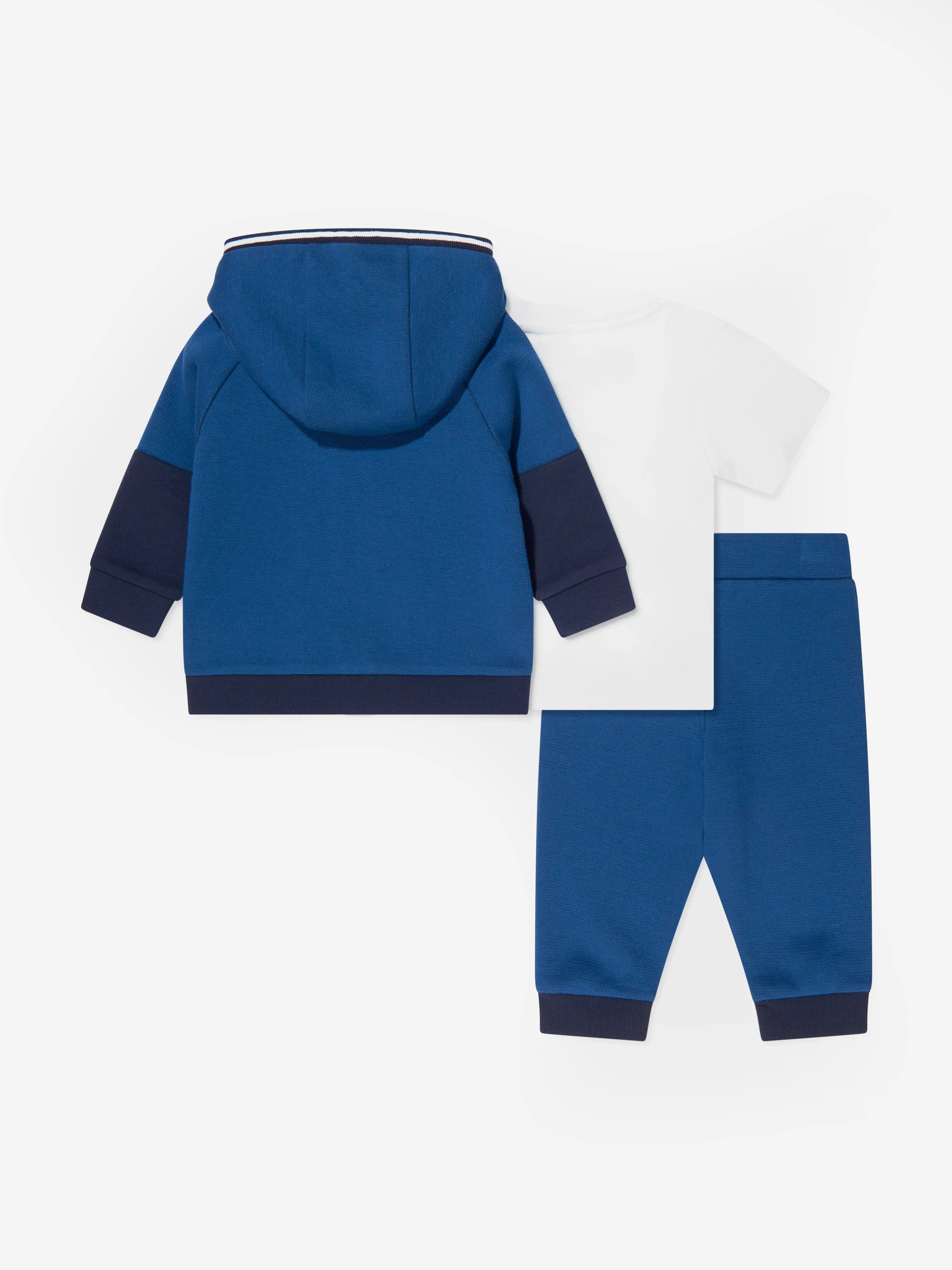 Baby Boys 3 Piece Tracksuit Set in Blue