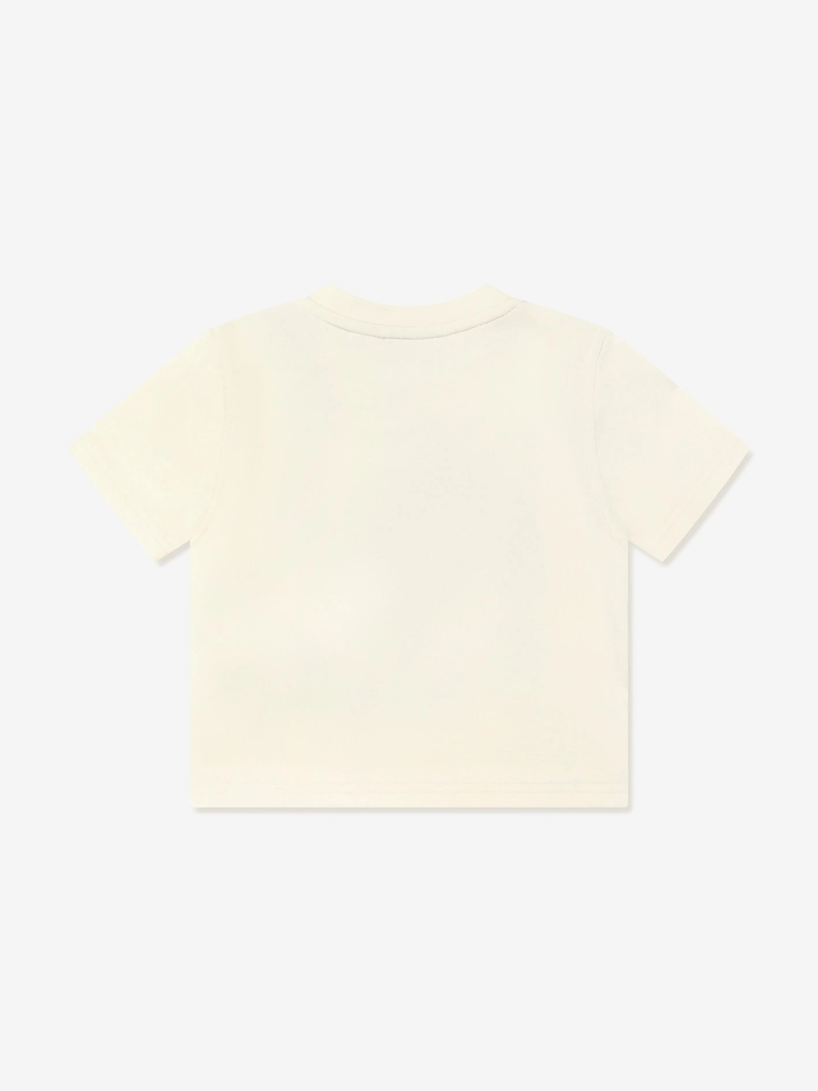 Baby Boys Box Logo Mini Cedar T-Shirt in Ivory