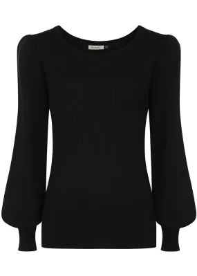 Banned Una Cable 40's Jumper Black