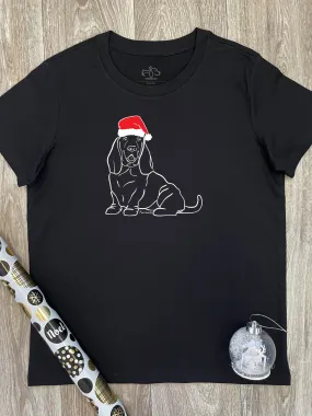 Basset Hound Christmas Edition Ava Women's Regular Fit Tee