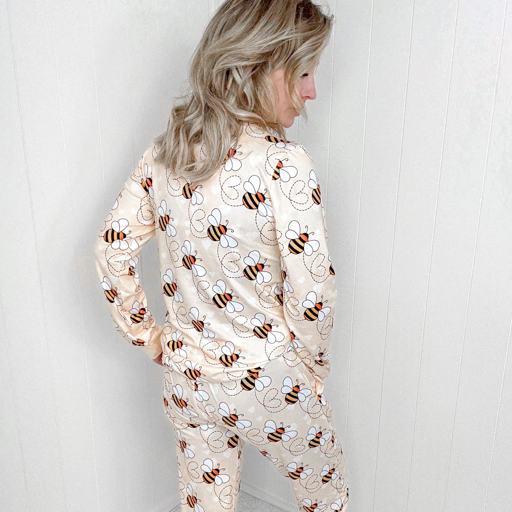 Bee-Loved Dreamwear Long Sleeve Pajama Set