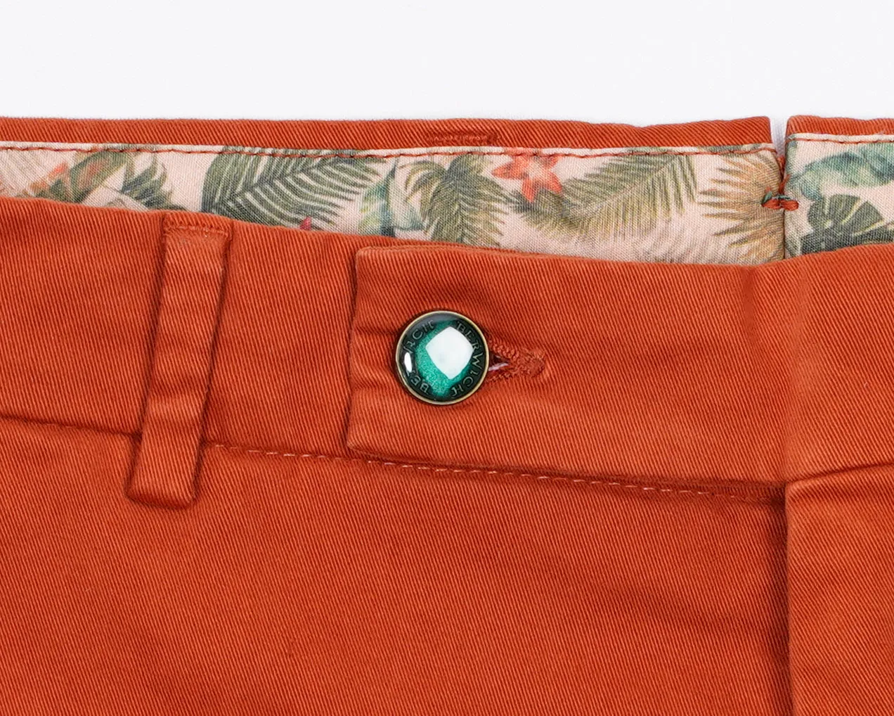 Berwich Morello Garment Dyed Chinos- Zucca