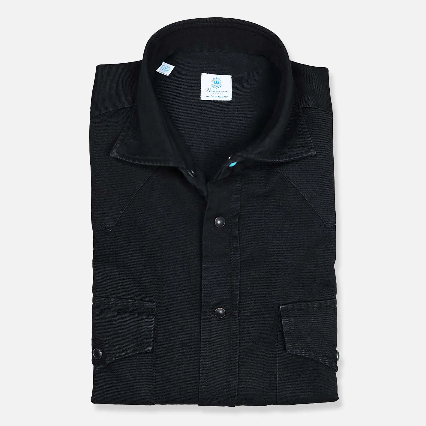 Black Denim Rodeo Shirt