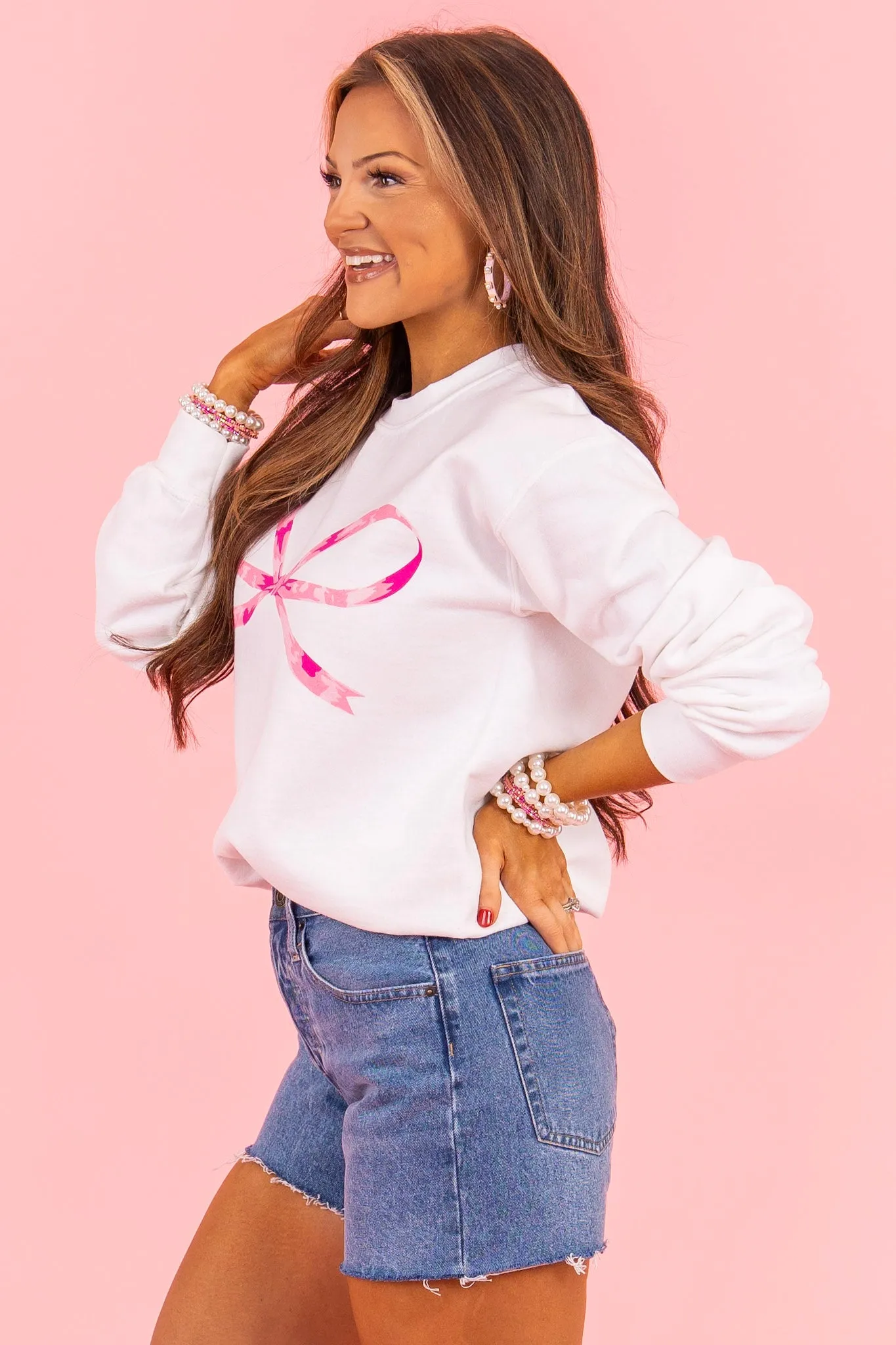 Bow Sweatshirt - FINAL SALE