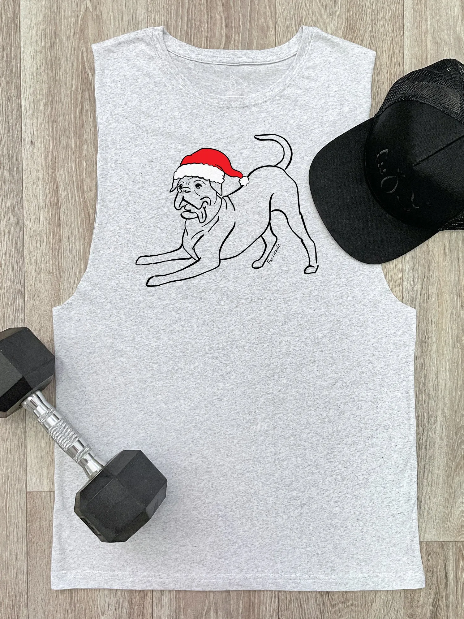 Boxer Christmas Edition Axel Drop Armhole Muscle Tank