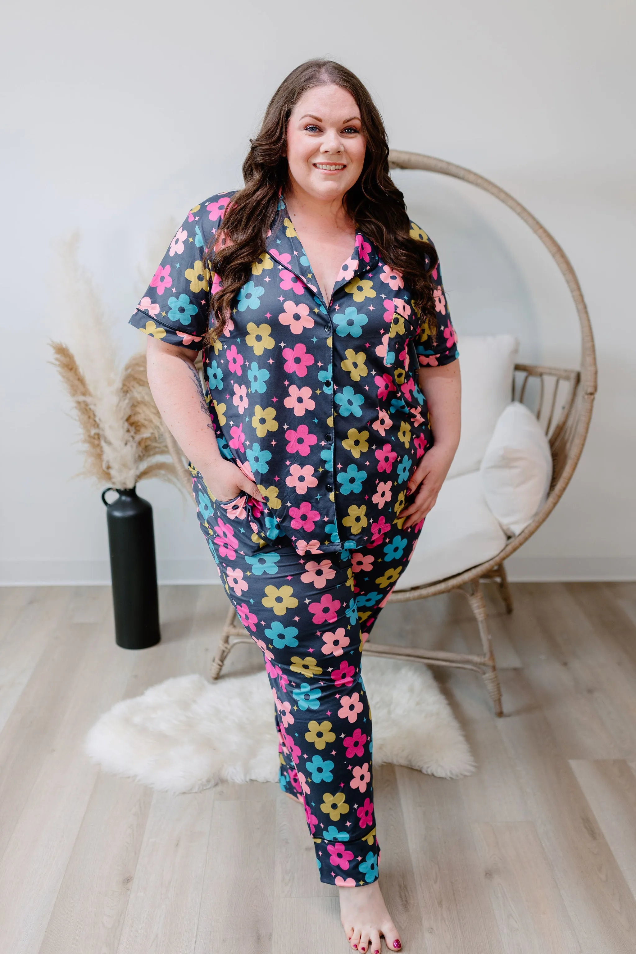 Bright Daisy Pajama SET