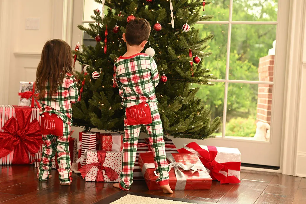 Buttflap Pajamas - Christmas Plaid Holiday Lounge PREORDER