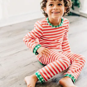 Buttflap Pajamas - Christmas Stripe