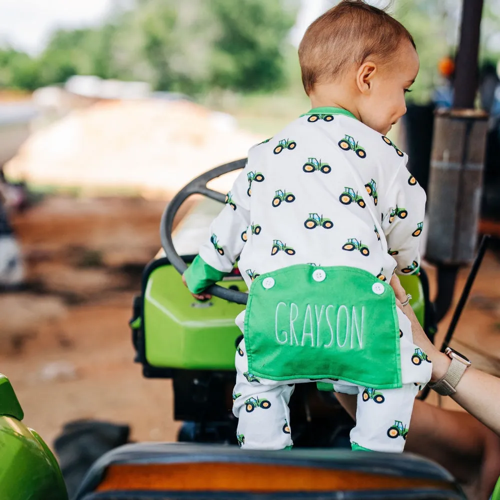 Buttflap Pajamas - Tractors