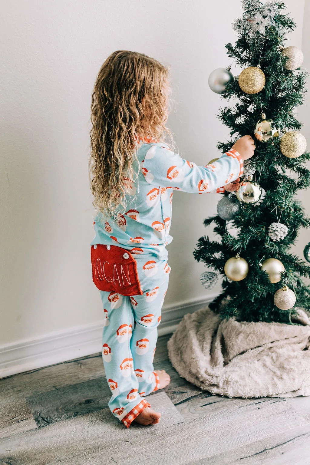 Buttflap Pajamas - Vintage Santa Holiday Lounge PREORDER