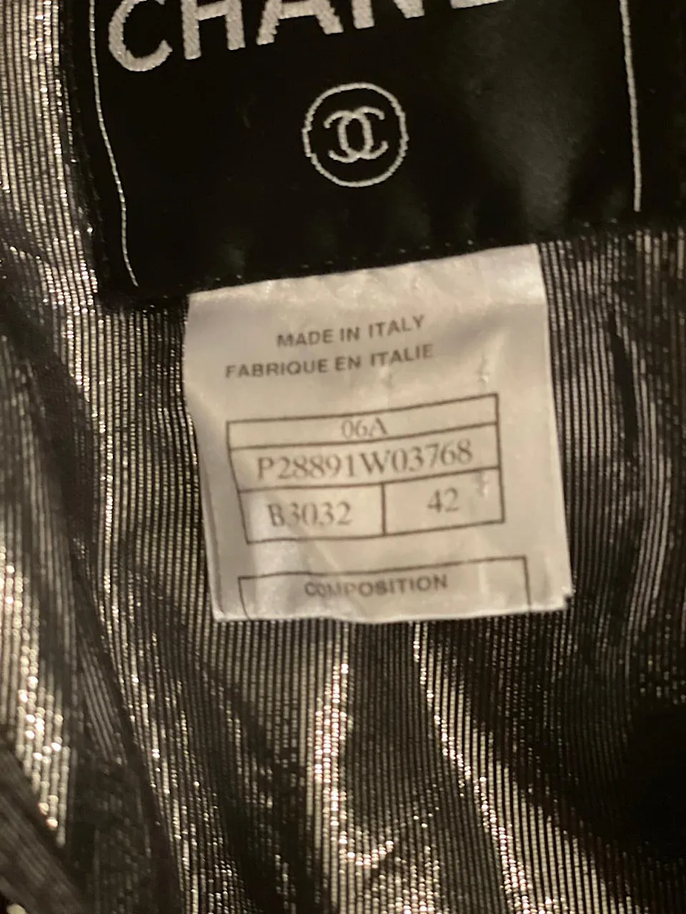 Chanel 06A 2006 Fall Washed Velvet Biker Jacket FR 42