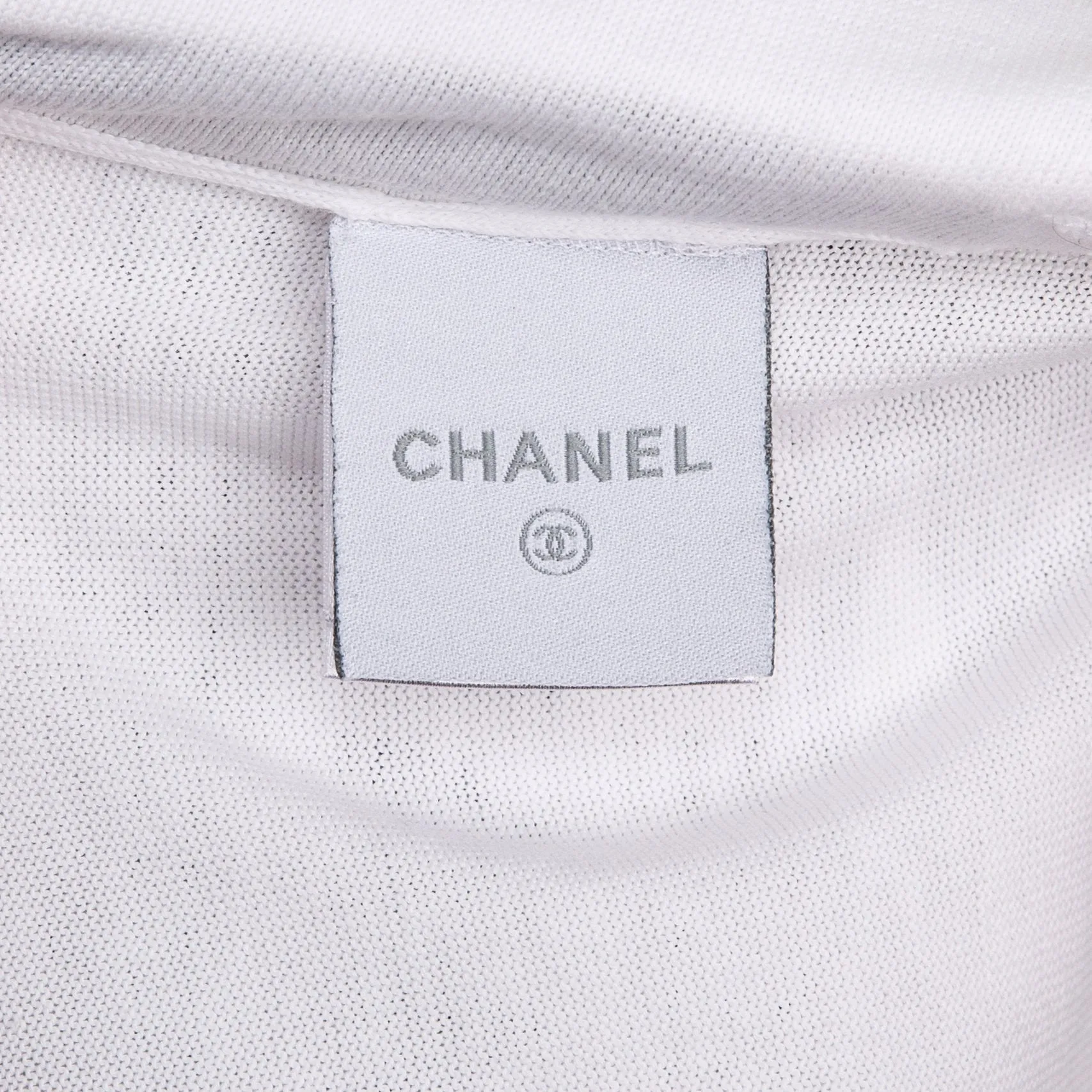 Chanel Cruise 2007 Logo Tape Hoodie Zip Jacket