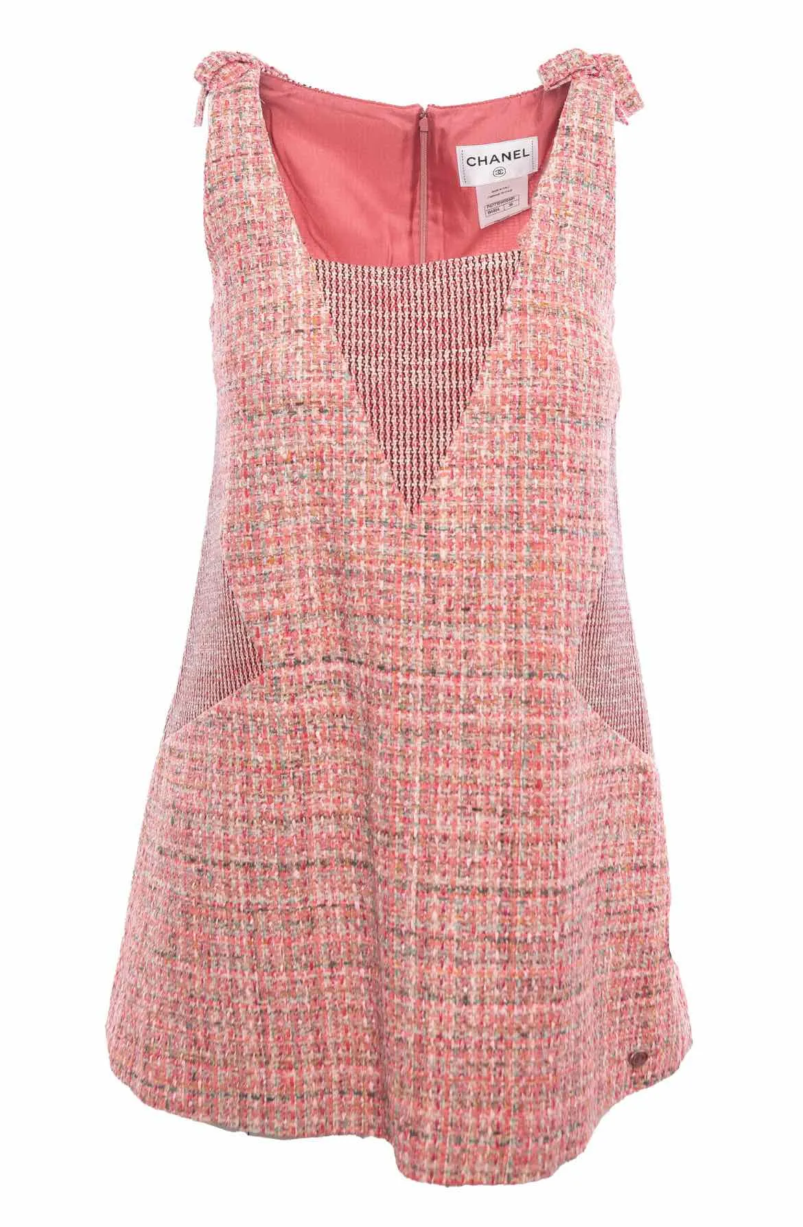 Chanel Size 36 Tweed Mini Dress