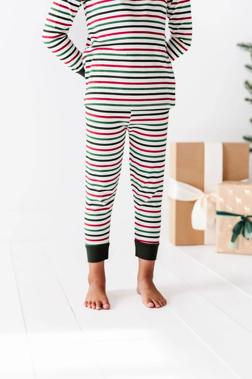 Children's Holiday Stripe Pajama Set