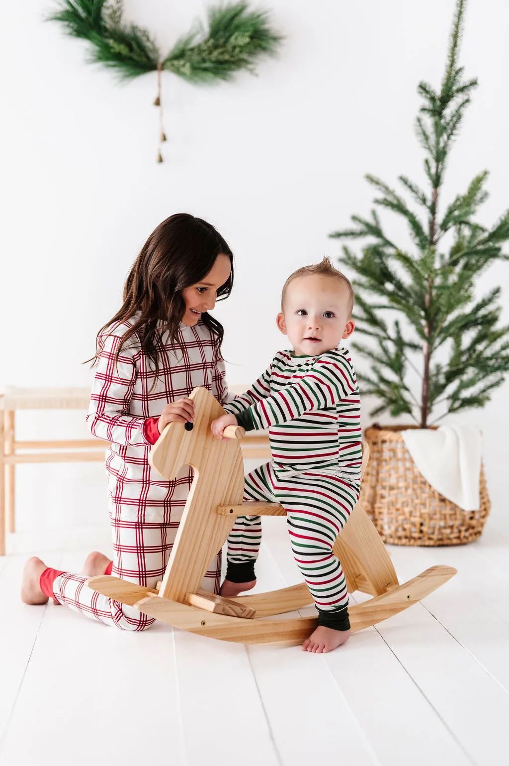 Children's Holiday Stripe Pajama Set