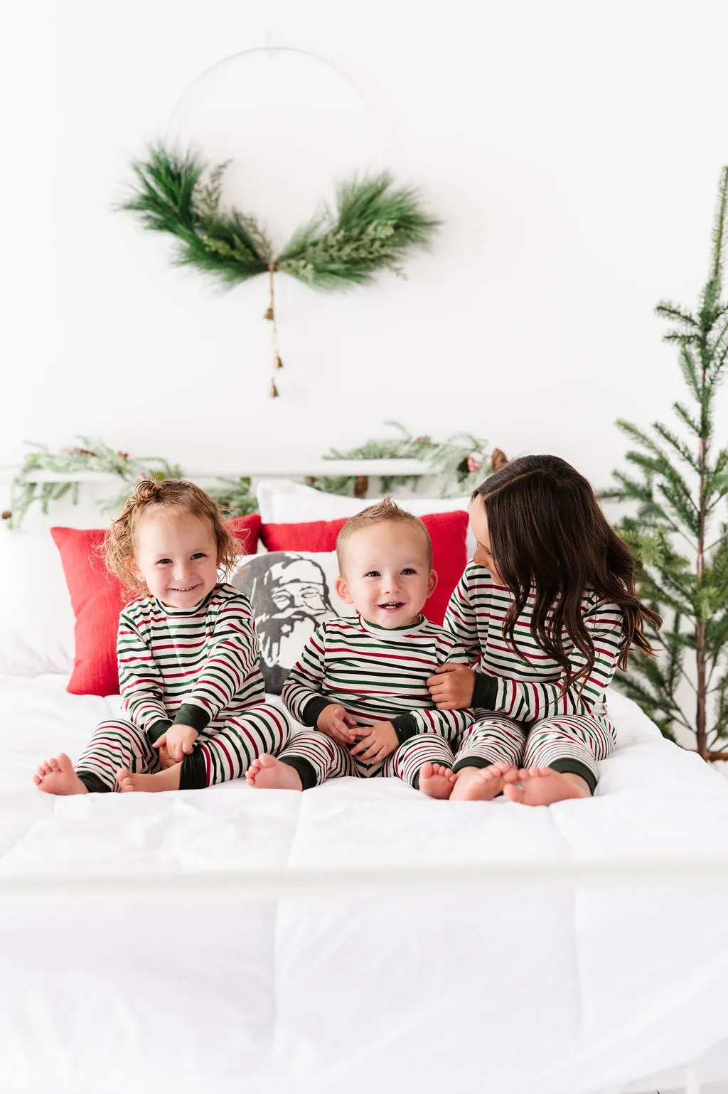 Children's Holiday Stripe Pajama Set