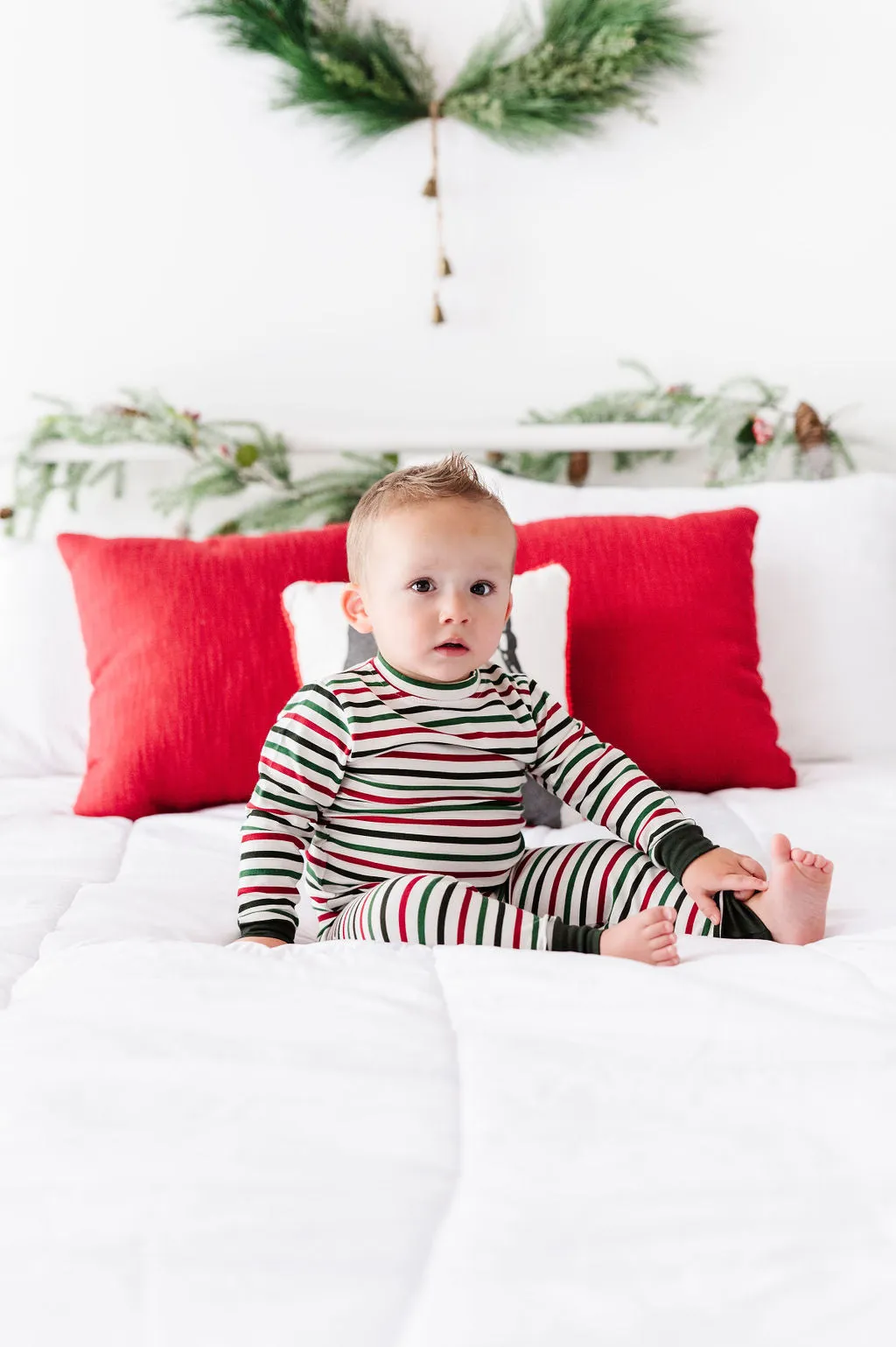 Children's Holiday Stripe Pajama Set