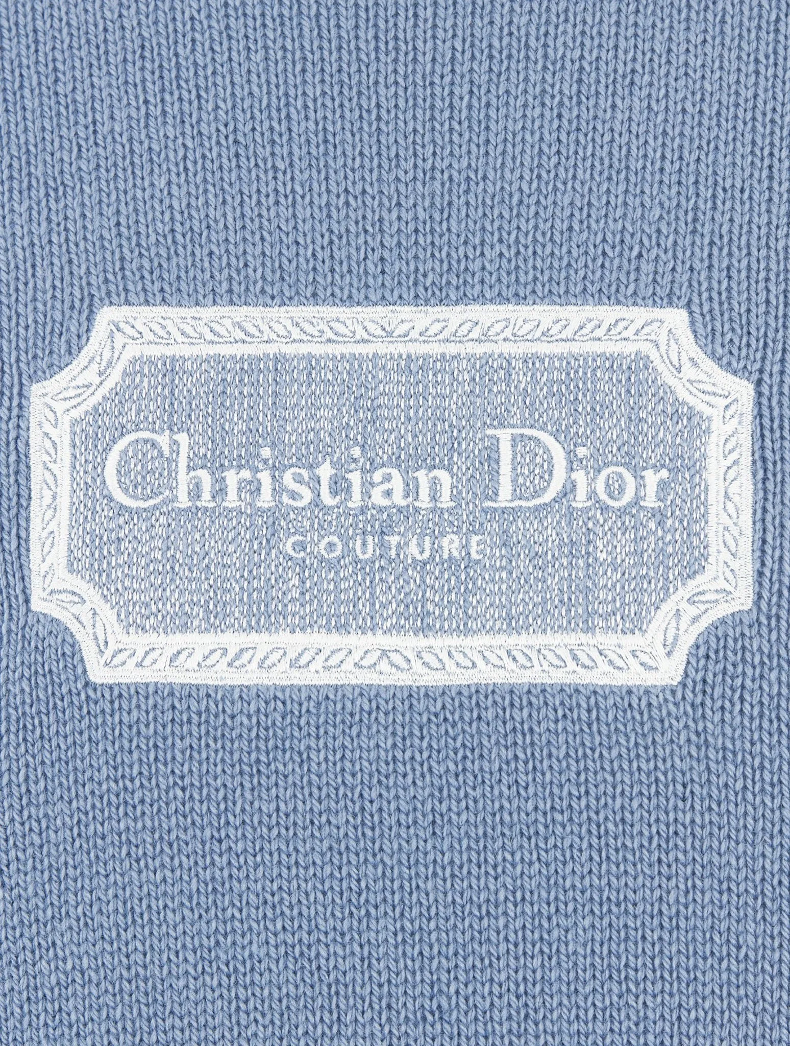 Elegant Christian Dior Couture Cashmere Sweater - Luxurious Designer Knitwear for Chic Style