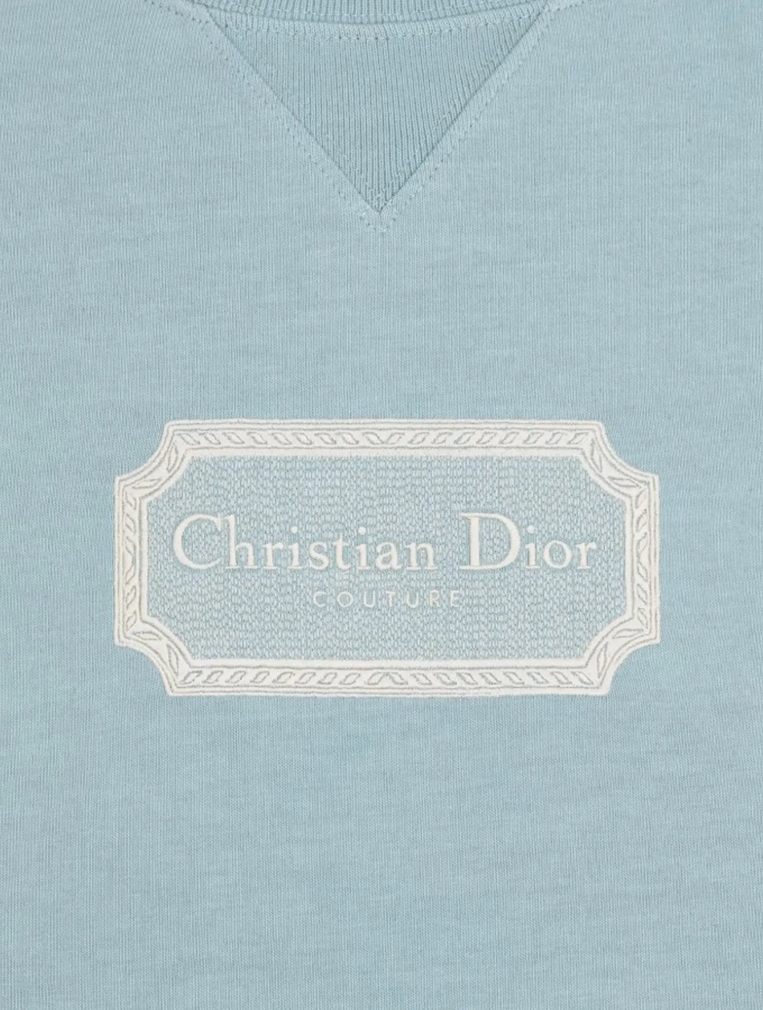 CHRISTIAN DIOR COUTURE T-SHIRT WITH A COMFORTABLE FIT