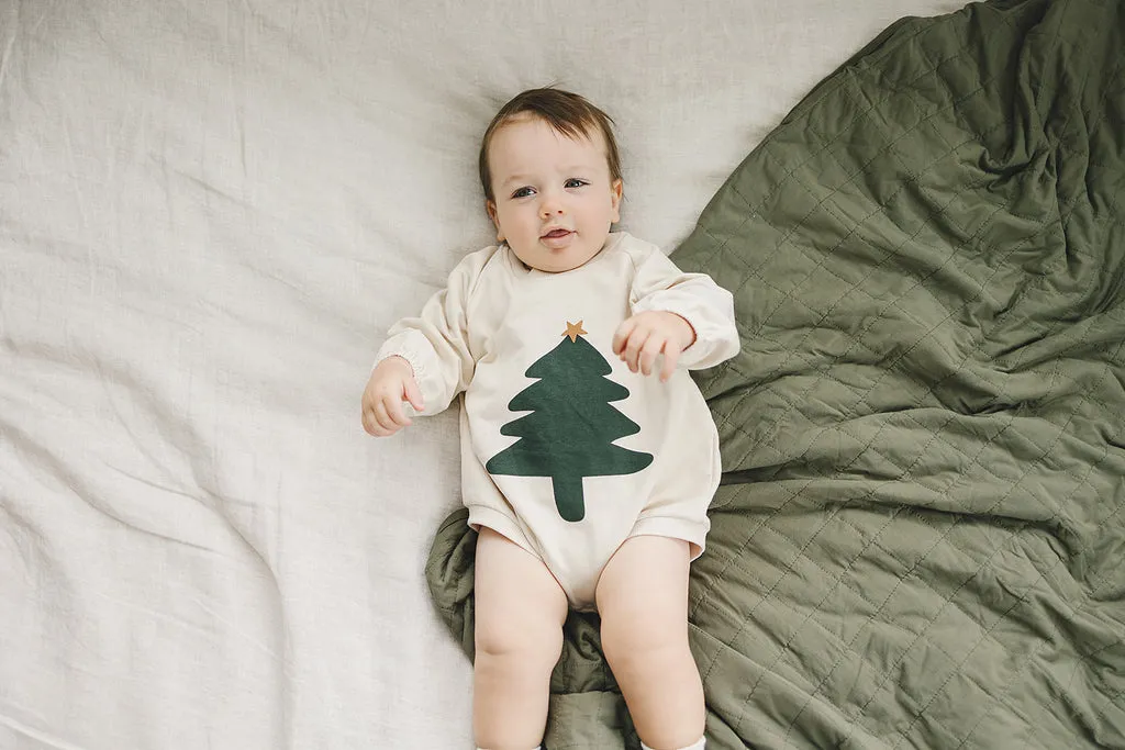 Christmas Tree French Terry Bodysuit