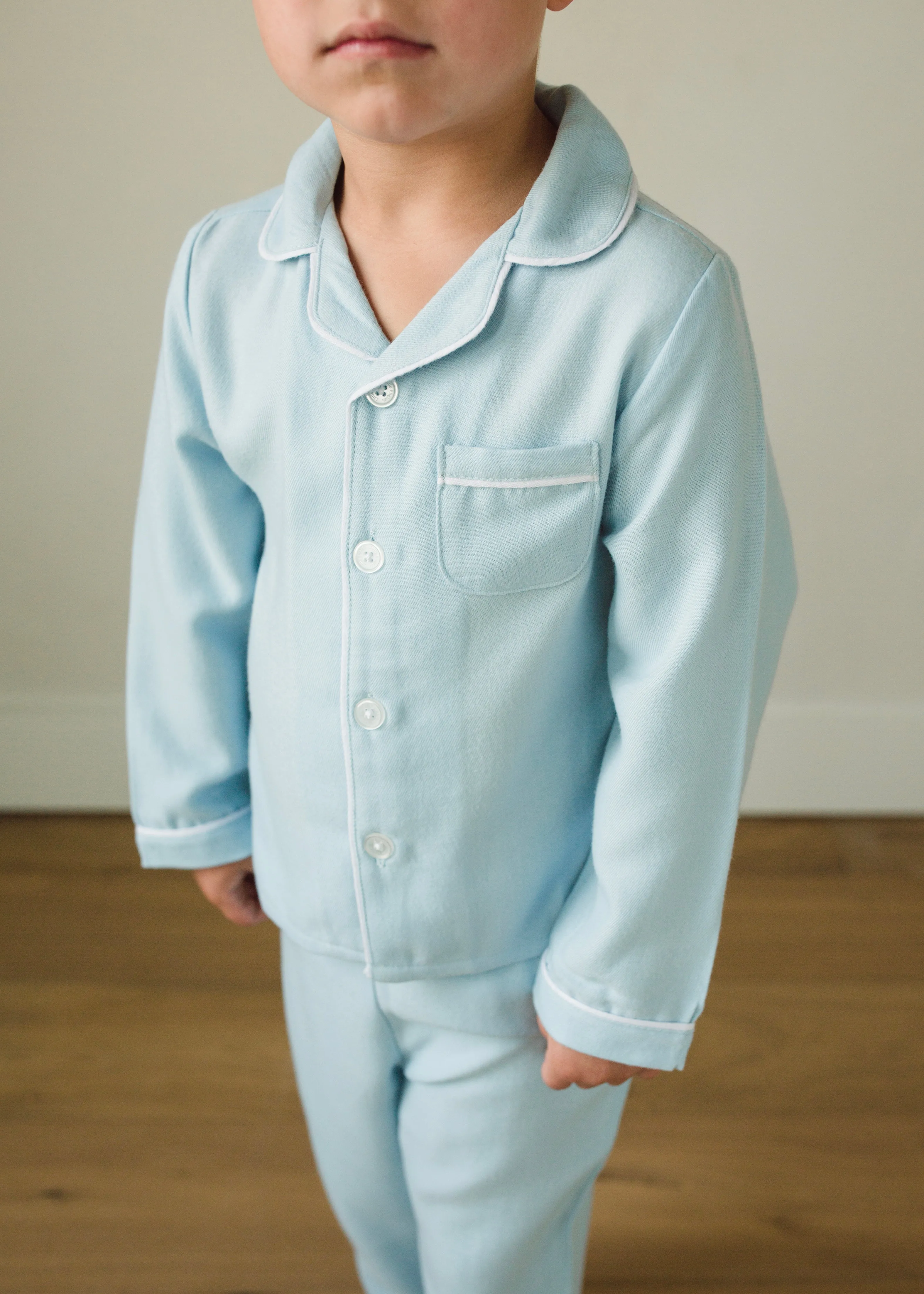 Classic Pajama Set - Light Blue