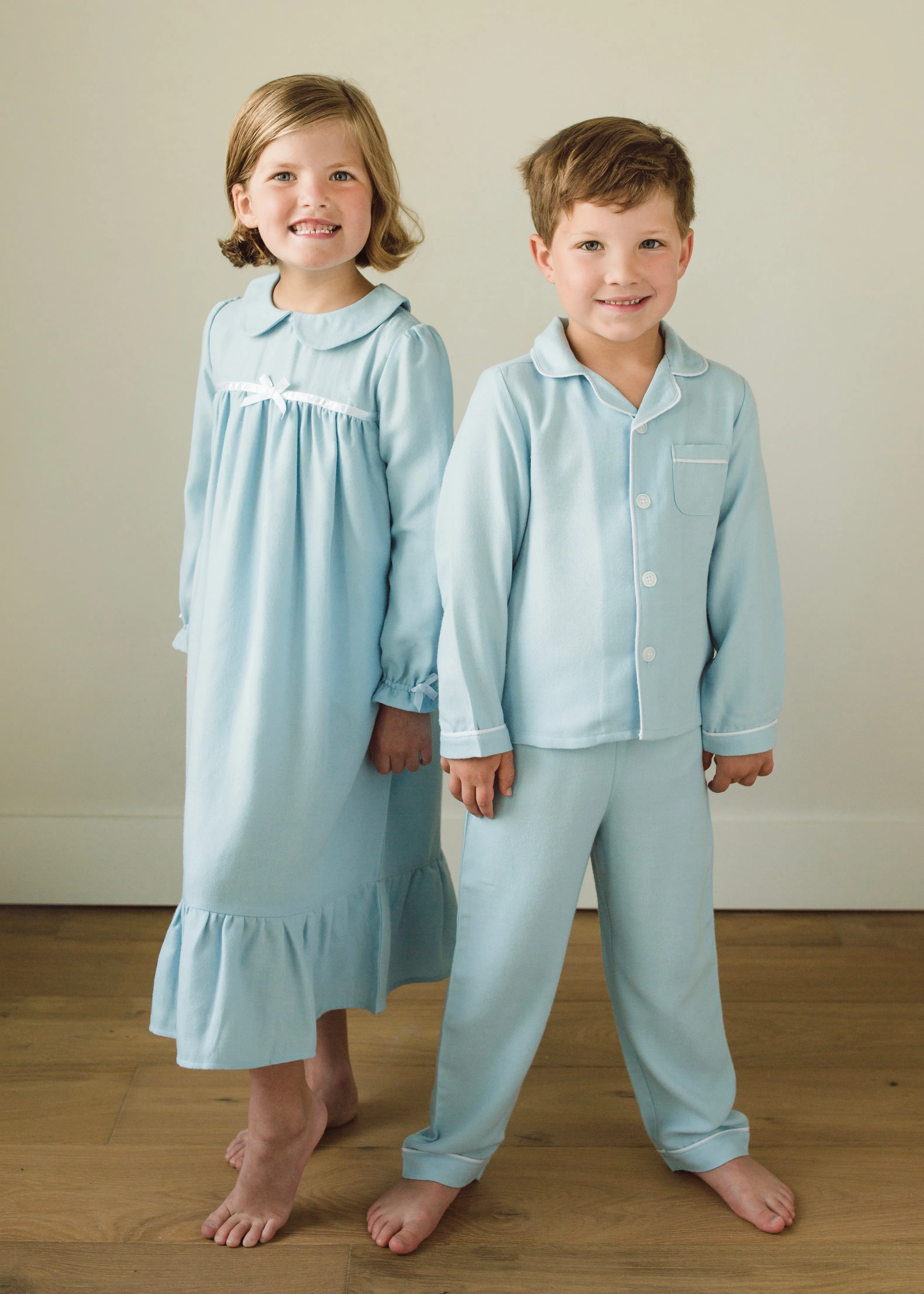 Classic Pajama Set - Light Blue