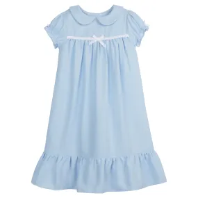 Classic Short Sleeve Nightgown - Light Blue