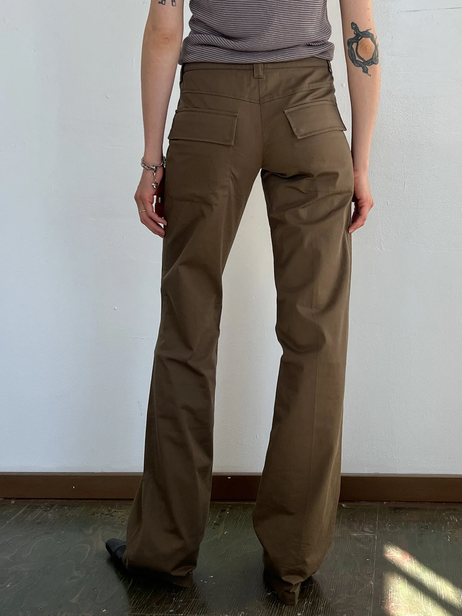 Cocoa Prada Low Rise Pants (M)