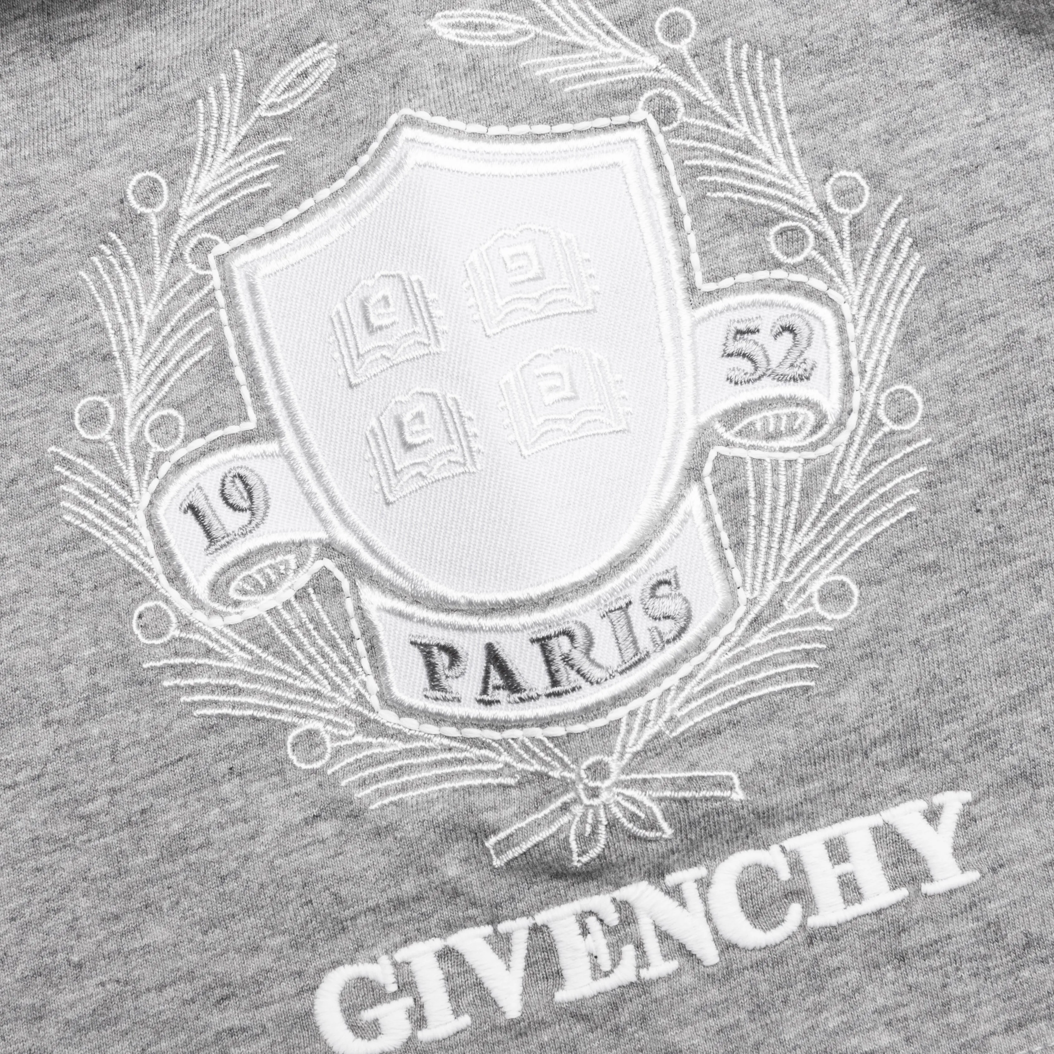 Crest T-Shirt - Light Grey Melange