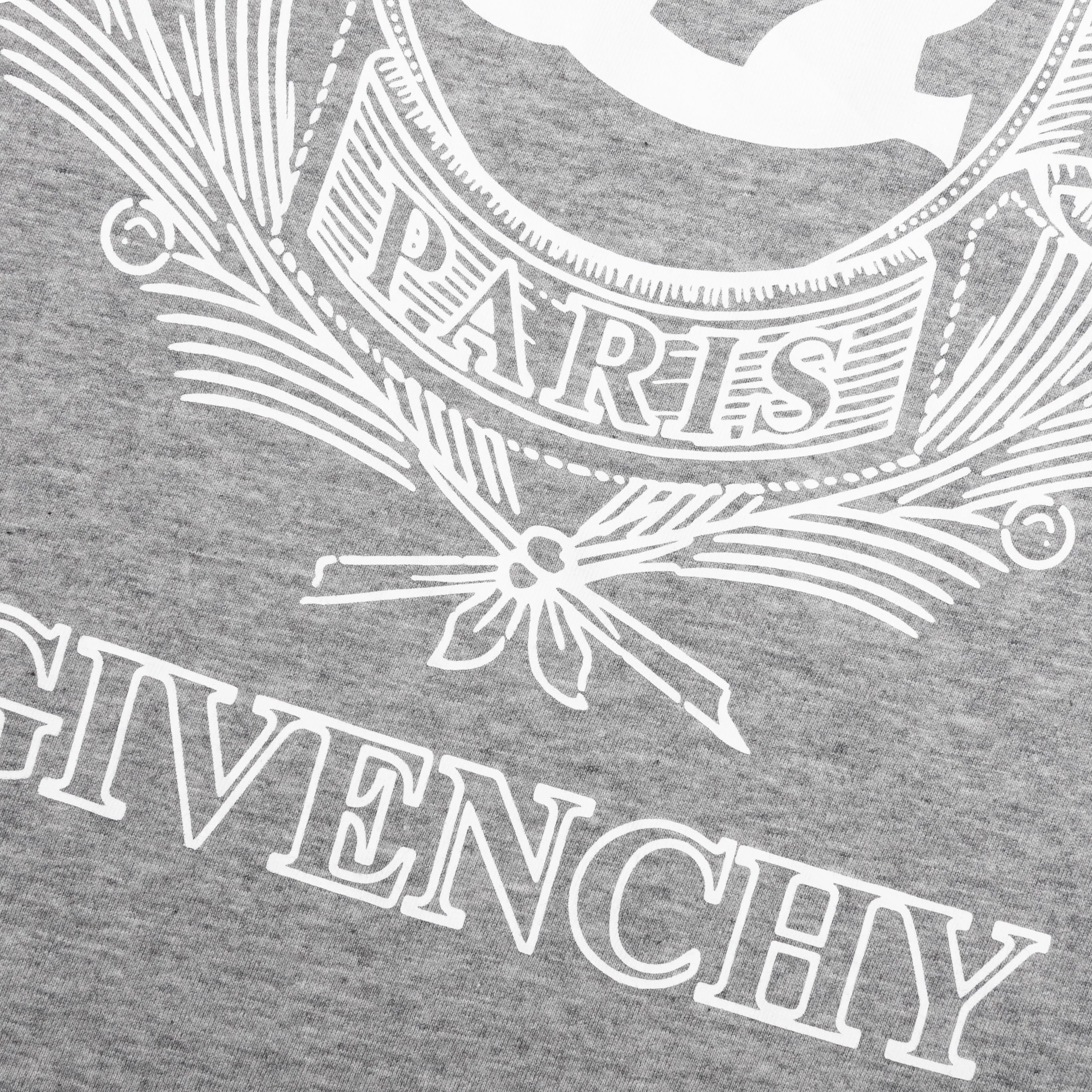 Crest T-Shirt - Light Grey Melange