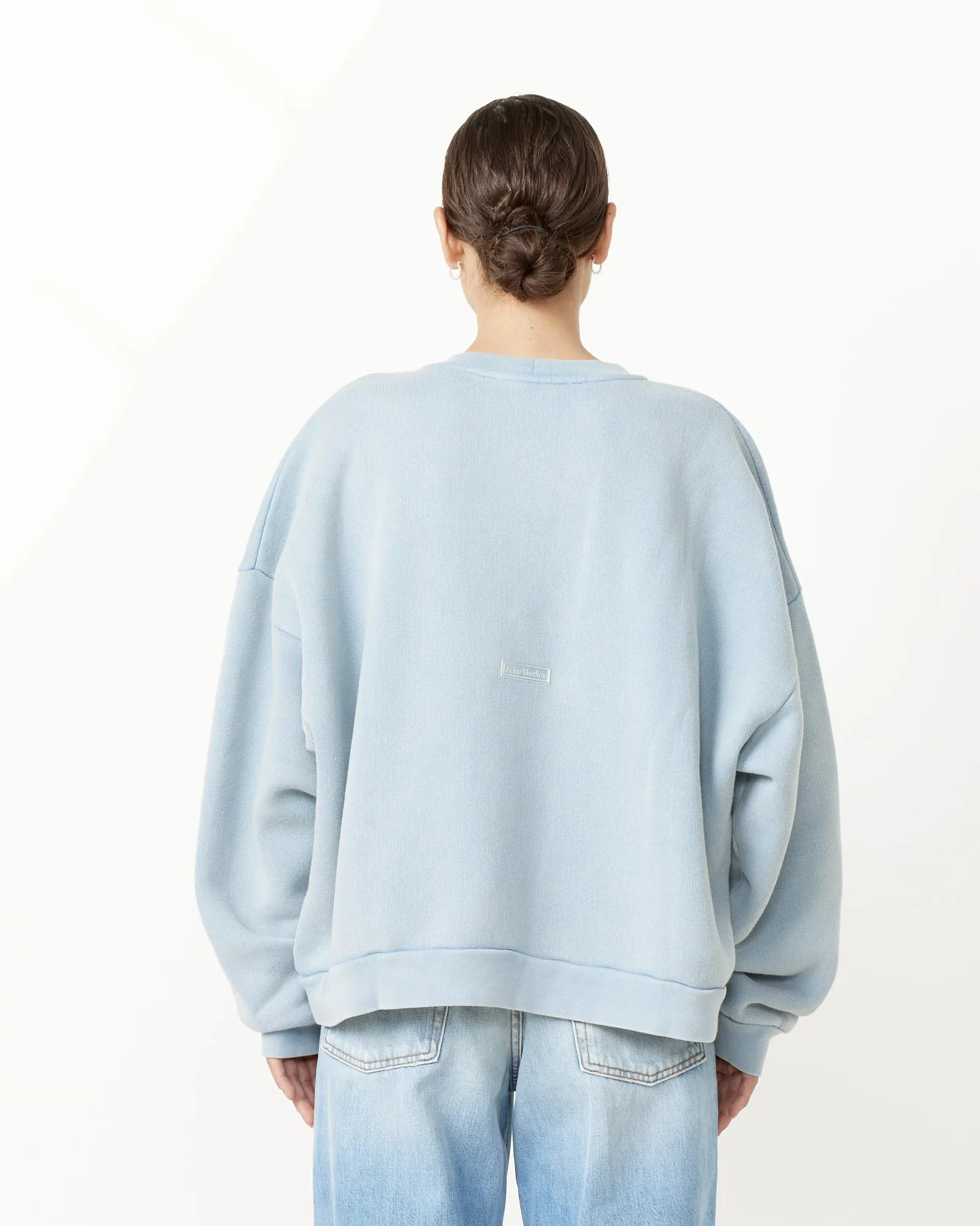 Crewneck Sweater in Old Blue