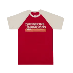 D&D Classic Red Raglan