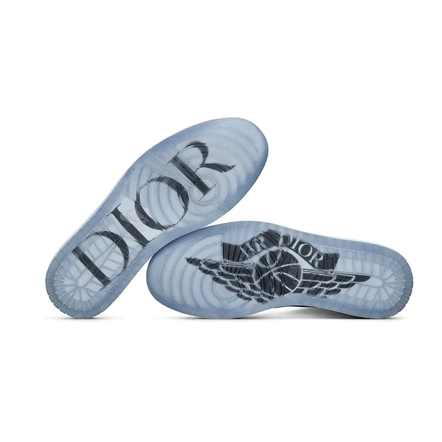 Dior x Air Jordan 1 Low OG Grey Sneaker