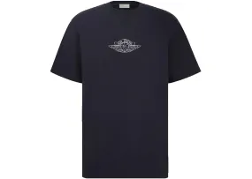 Dior x Jordan Wings T-shirt Navy