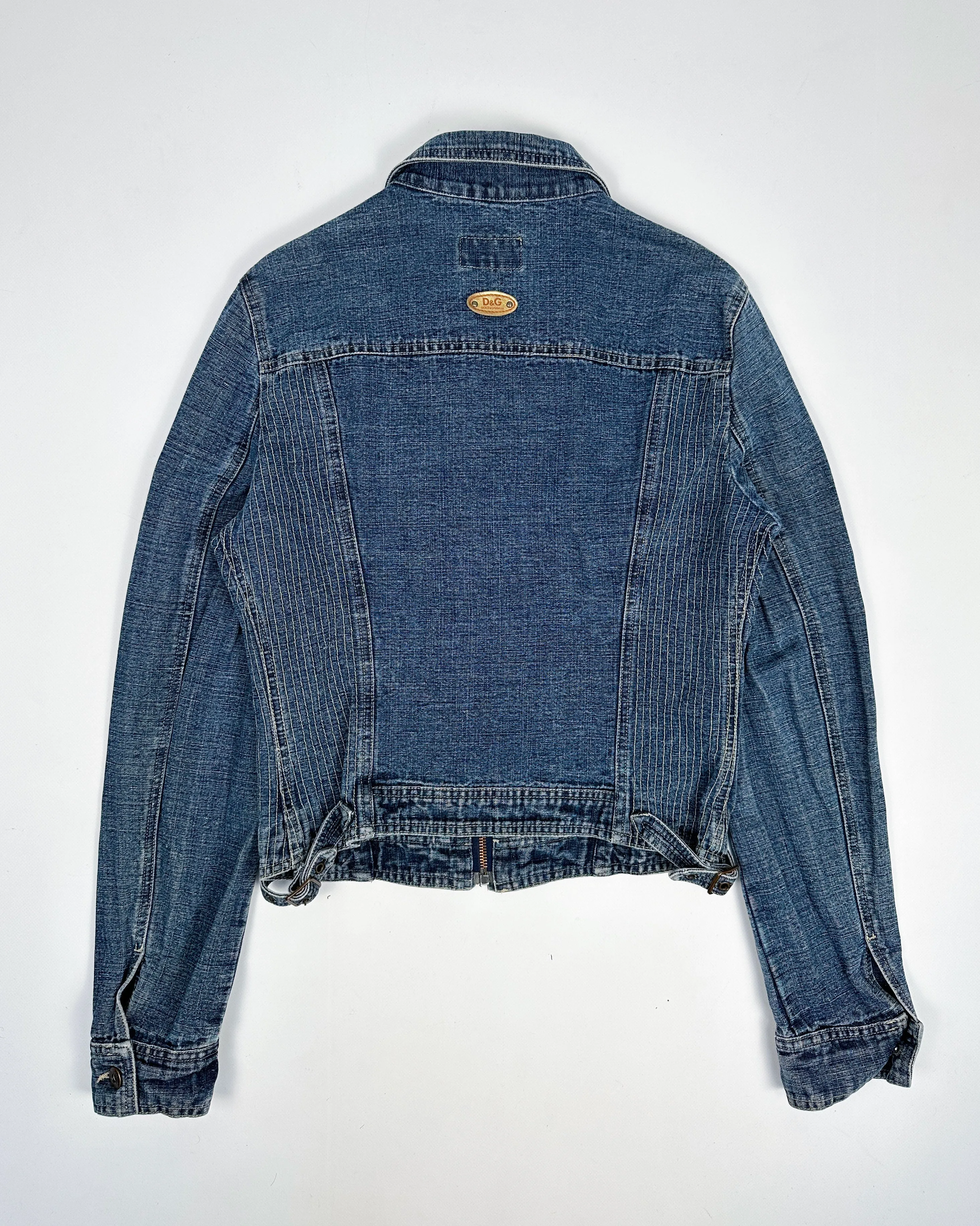 Dolce & Gabbana Denim Stitch Jacket 2000's