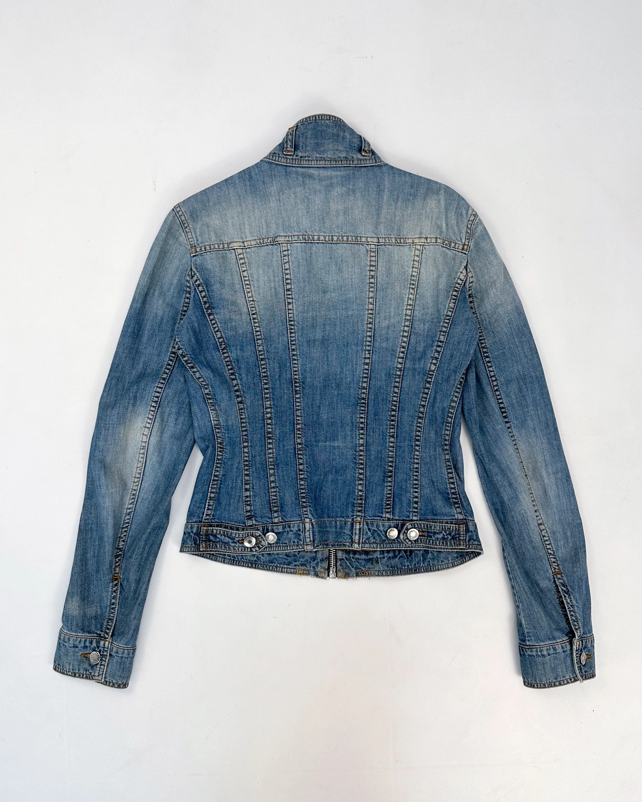 Dolce & Gabbana Panelled Denim Jacket 2000's