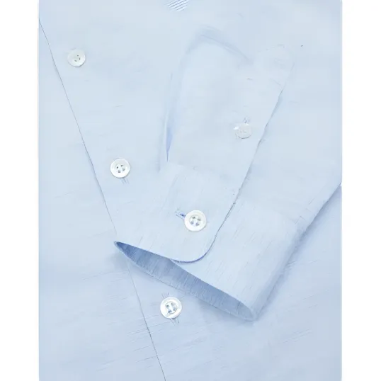 Emporio Armani Boys Blue Dress Shirt_3R4C09-4N7NZ