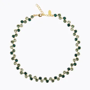 Fiona Necklace / Green Combo