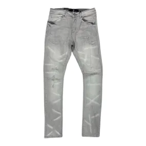 Focus Grey Wash Skinny Jeans (5246)