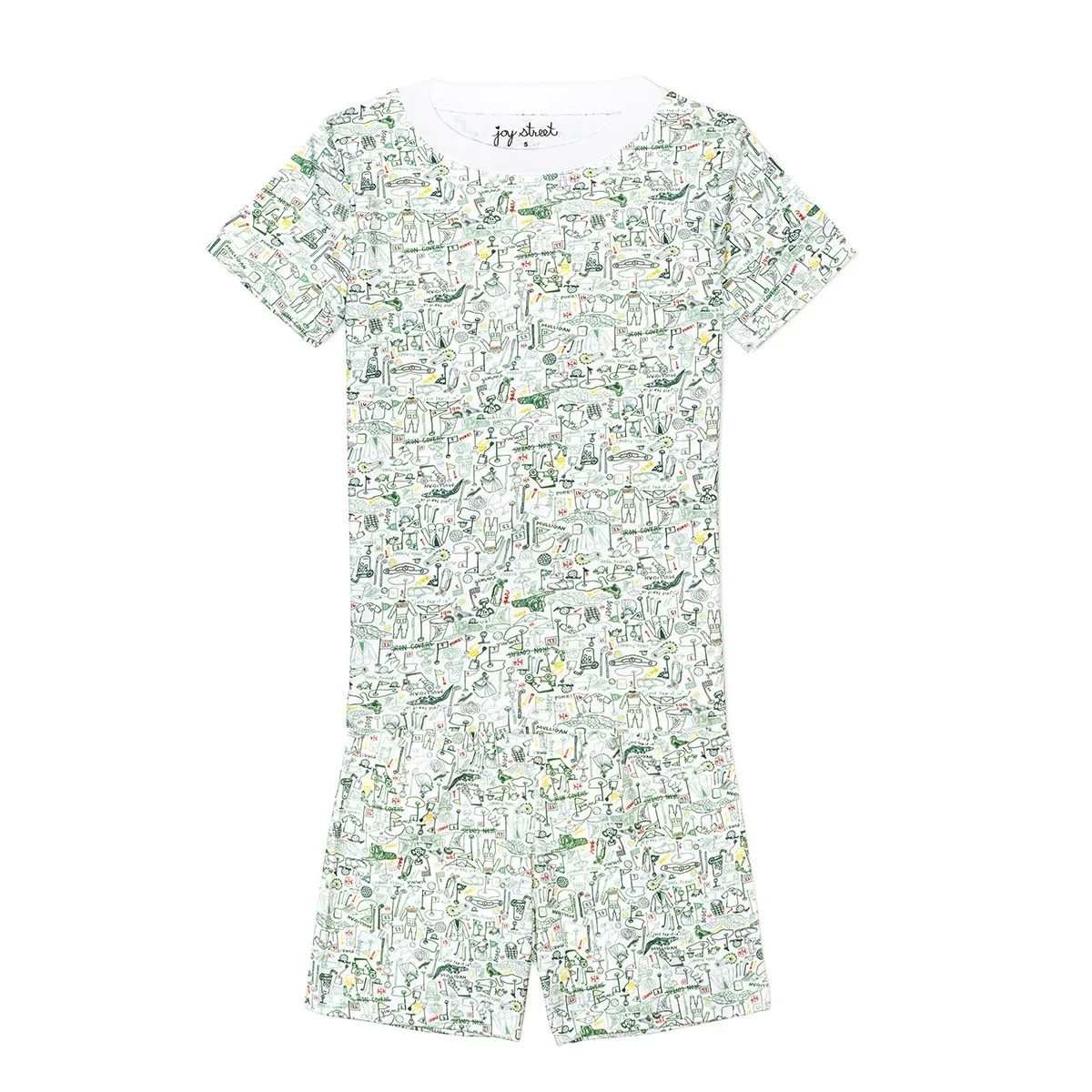 Golf Kids Short Kids Pajama Set