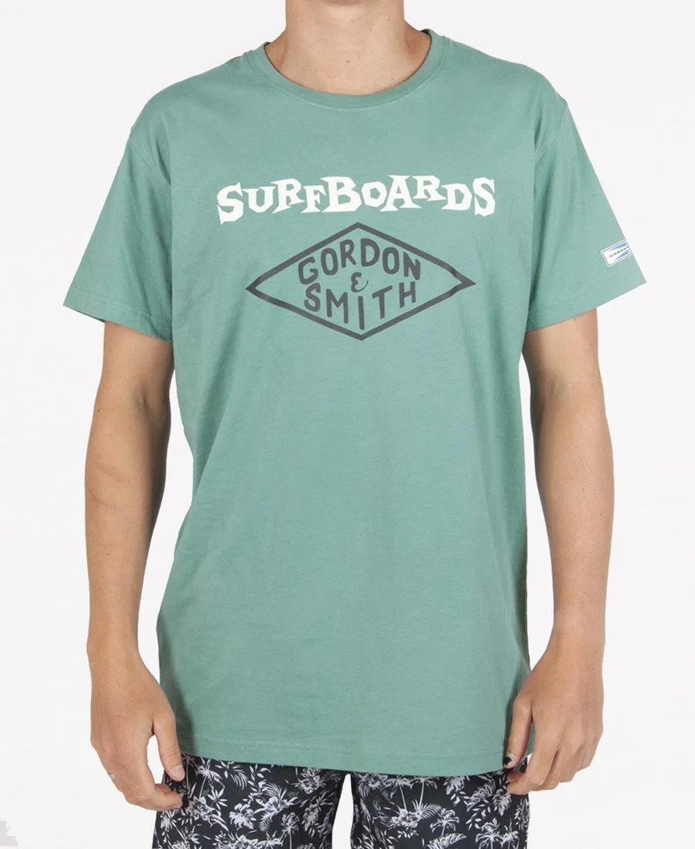 GS 59 Font Tee | Surf Green