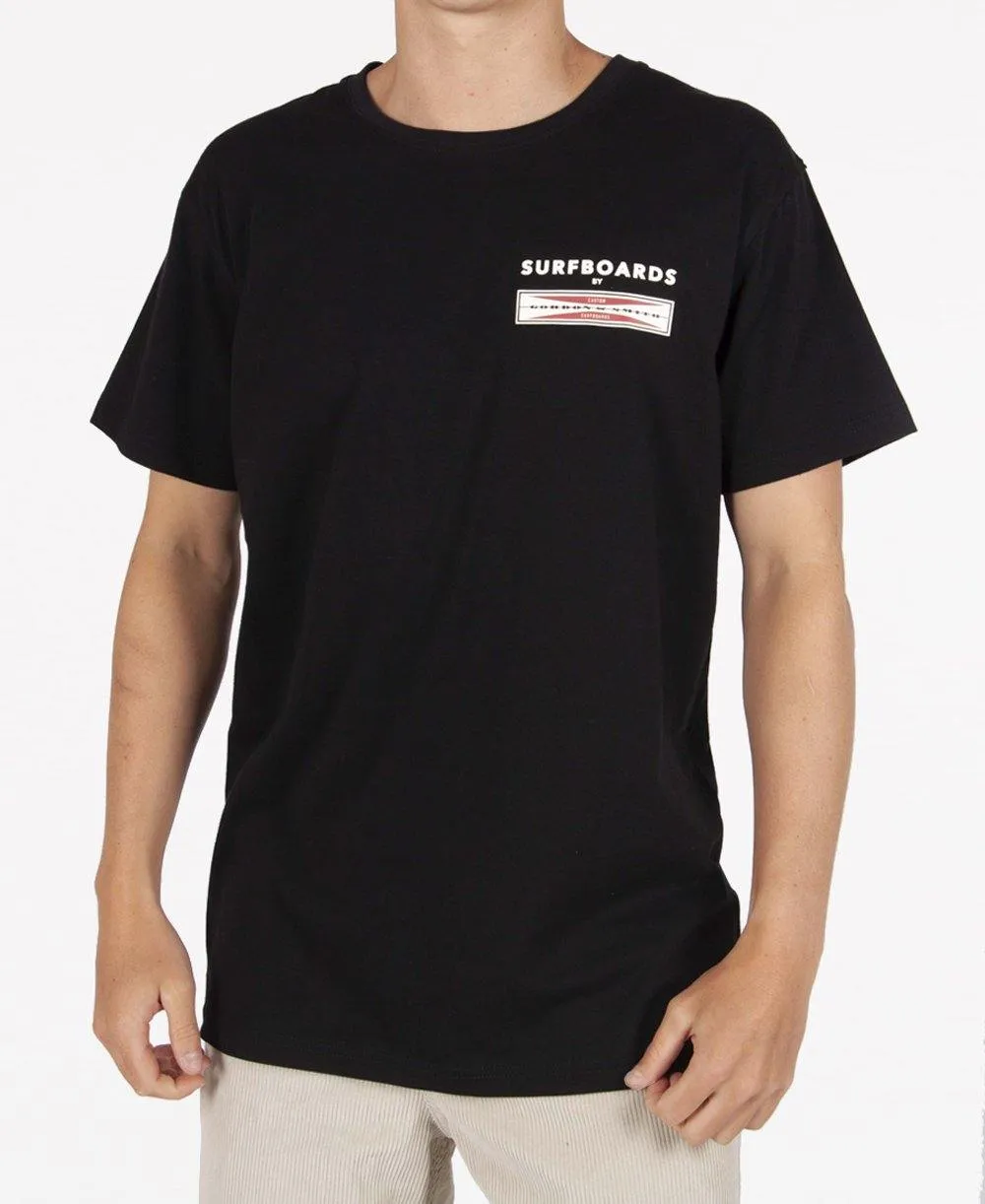 GS Corp Logo Tee | Ink Black