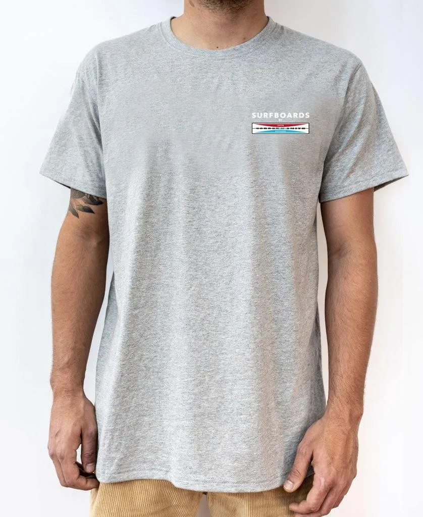 GS Scratch Tee | Grey Marle