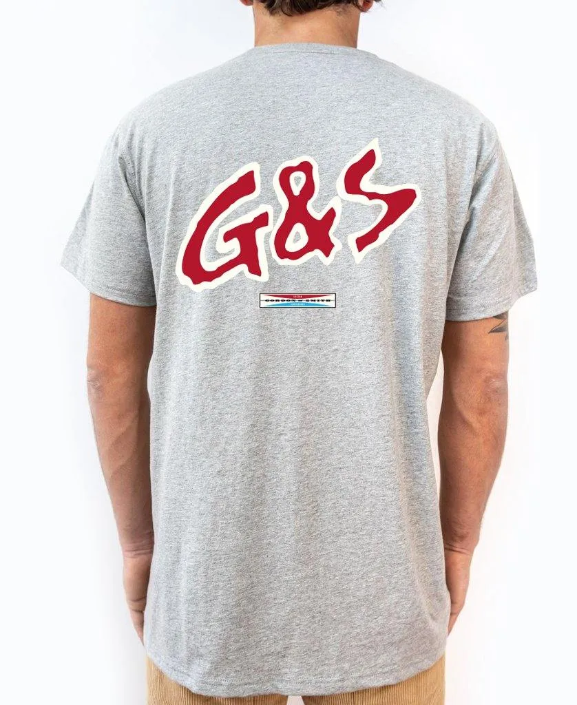 GS Scratch Tee | Grey Marle