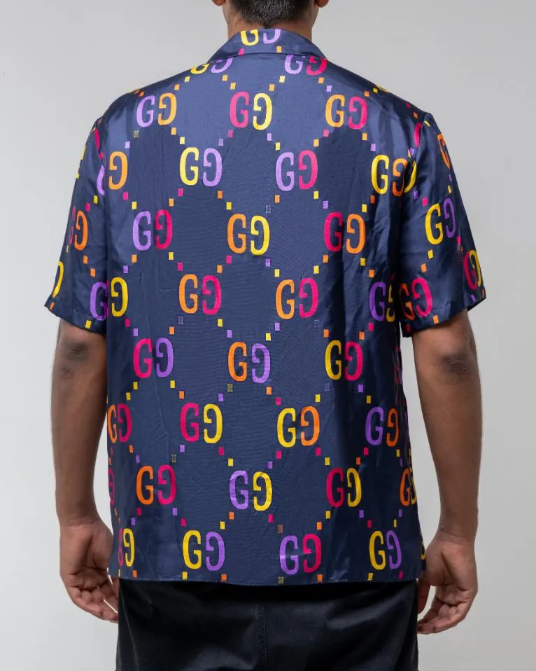 GUCCI JUMBO SILK BOWLING SHIRT