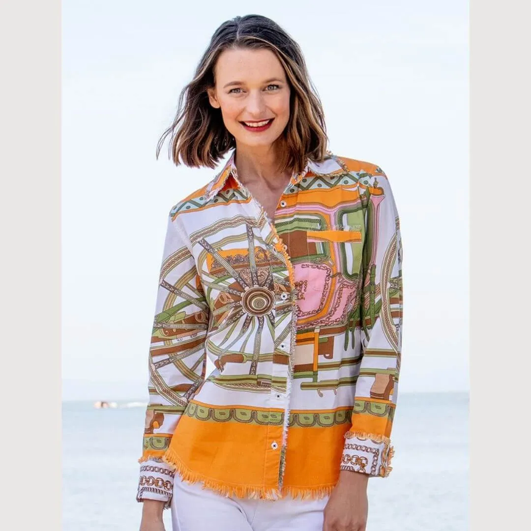 Hermes Fringe Shirt