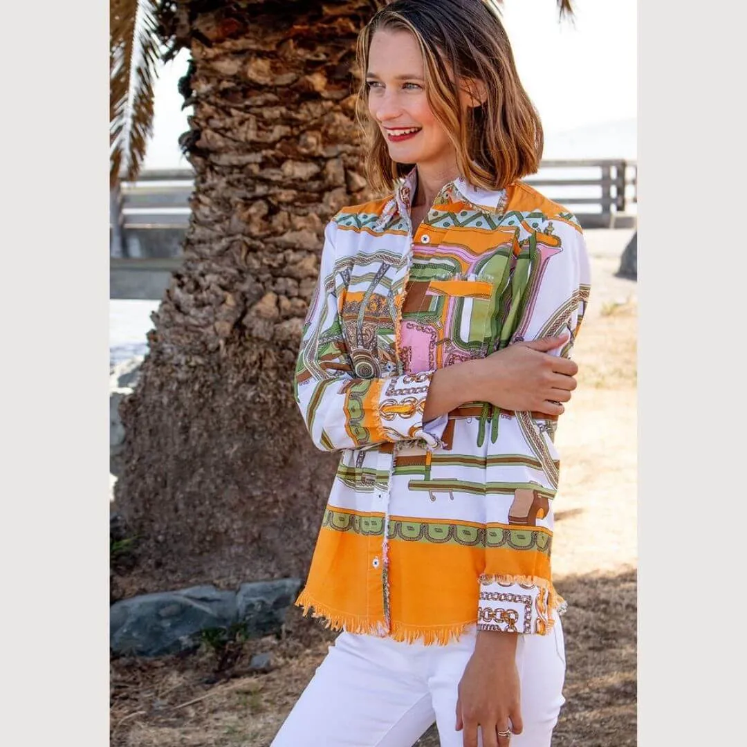 Hermes Fringe Shirt